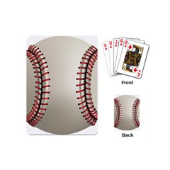 Baseball Playing Cards Single Design (mini) by Ket1n9