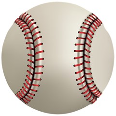 Baseball Wooden Puzzle Round by Ket1n9