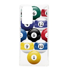 Racked Billiard Pool Balls Samsung Galaxy Note 20 Ultra TPU UV Case