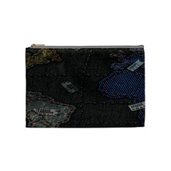 World Map Cosmetic Bag (medium)