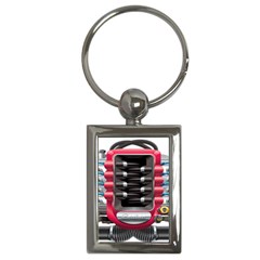 Car Engine Key Chain (rectangle) by Ket1n9