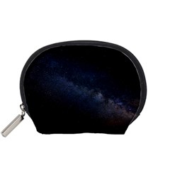 Cosmos-dark-hd-wallpaper-milky-way Accessory Pouch (small) by Ket1n9