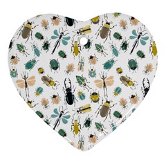 Insect Animal Pattern Ornament (heart)