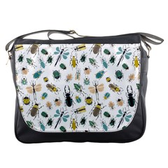 Insect Animal Pattern Messenger Bag by Ket1n9
