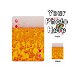 Beer Alcohol Drink Drinks Playing Cards 54 Designs (Mini) Front - Diamond9