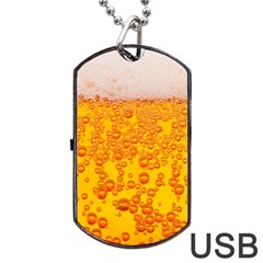 Beer Alcohol Drink Drinks Dog Tag Usb Flash (one Side) by Ket1n9