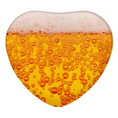 Beer Alcohol Drink Drinks Heart Glass Fridge Magnet (4 Pack) by Ket1n9