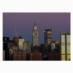 Skyline-city-manhattan-new-york Large Glasses Cloth by Ket1n9