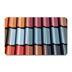 Shingle-roof-shingles-roofing-tile Magnet (rectangular) by Ket1n9