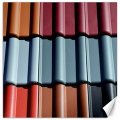 Shingle-roof-shingles-roofing-tile Canvas 16  X 16  by Ket1n9