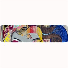 Graffiti-mural-street-art-painting Large Bar Mat by Ket1n9