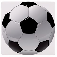 Soccer Ball Uv Print Square Tile Coaster  by Ket1n9