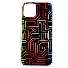 Circuit Board Seamless Patterns Set Iphone 12 Pro Max Tpu Uv Print Case by Ket1n9