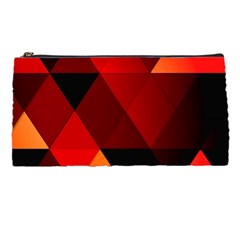 Abstract Triangle Wallpaper Pencil Case by Ket1n9