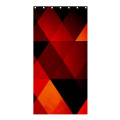 Abstract Triangle Wallpaper Shower Curtain 36  X 72  (stall)  by Ket1n9