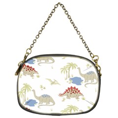 Dinosaur Art Pattern Chain Purse (one Side) by Ket1n9