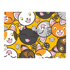 Cats-cute-kitty-kitties-kitten Two Sides Premium Plush Fleece Blanket (mini) by Ket1n9