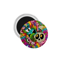 Crazy Illustrations & Funky Monster Pattern 1 75  Magnets by Ket1n9