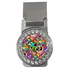 Crazy Illustrations & Funky Monster Pattern Money Clips (cz)  by Ket1n9