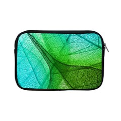 Sunlight Filtering Through Transparent Leaves Green Blue Apple Ipad Mini Zipper Cases by Ket1n9