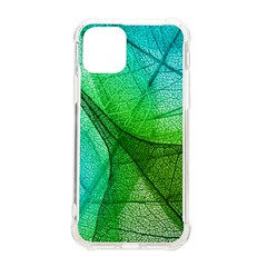 Sunlight Filtering Through Transparent Leaves Green Blue Iphone 11 Pro 5 8 Inch Tpu Uv Print Case by Ket1n9