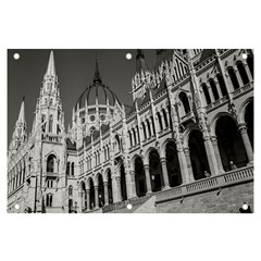 Architecture-parliament-landmark Banner And Sign 6  X 4  by Ket1n9