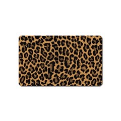 Tiger Skin Art Pattern Magnet (name Card) by Ket1n9