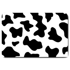 Animal-print-black-and-white-black Large Doormat by Ket1n9