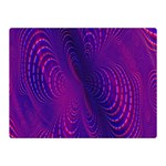 Abstract-fantastic-fractal-gradient Two Sides Premium Plush Fleece Blanket (Mini) 35 x27  Blanket Front