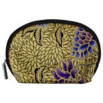 Traditional Art Batik Pattern Accessory Pouch (Large) Front