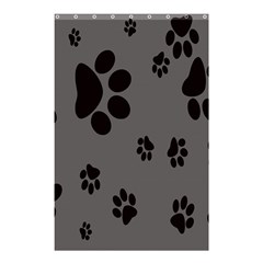 Dog-foodprint Paw Prints Seamless Background And Pattern Shower Curtain 48  X 72  (small)  by Ket1n9