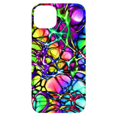 Network-nerves-nervous-system-line Iphone 14 Plus Black Uv Print Case by Ket1n9