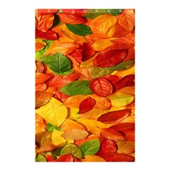 Leaves Texture Shower Curtain 48  X 72  (small)  by Ket1n9