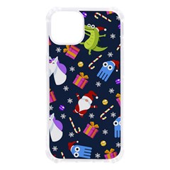 Colorful Funny Christmas Pattern Iphone 13 Tpu Uv Print Case by Ket1n9