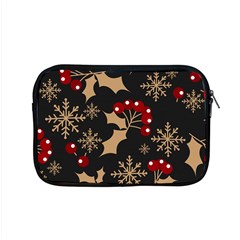 Christmas Pattern With Snowflakes Berries Apple Macbook Pro 15  Zipper Case