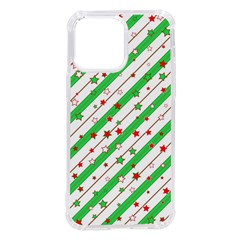 Christmas Paper Stars Pattern Texture Background Colorful Colors Seamless Iphone 14 Pro Max Tpu Uv Print Case