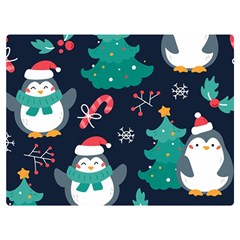 Colorful Funny Christmas Pattern Premium Plush Fleece Blanket (Extra Small)