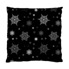 Christmas Snowflake Seamless Pattern With Tiled Falling Snow Standard Cushion Case (one Side) by Ket1n9