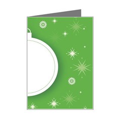 Christmas-bauble-ball Mini Greeting Card