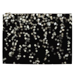 Christmas-bokeh-lights-background Cosmetic Bag (xxl) by Ket1n9