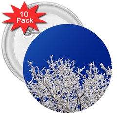 Crown-aesthetic-branches-hoarfrost- 3  Buttons (10 Pack)  by Ket1n9