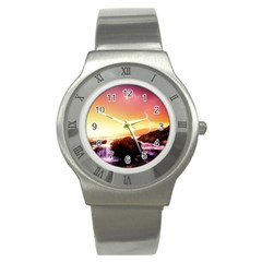 California-sea-ocean-pacific Stainless Steel Watch by Ket1n9