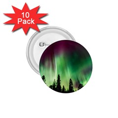 Aurora-borealis-northern-lights 1.75  Buttons (10 pack)