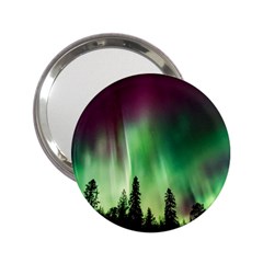 Aurora-borealis-northern-lights 2.25  Handbag Mirrors