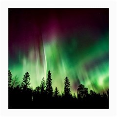 Aurora-borealis-northern-lights Medium Glasses Cloth (2 Sides)