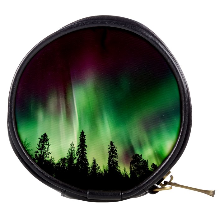 Aurora-borealis-northern-lights Mini Makeup Bag