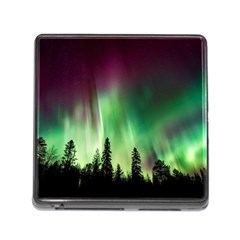 Aurora-borealis-northern-lights Memory Card Reader (Square 5 Slot)