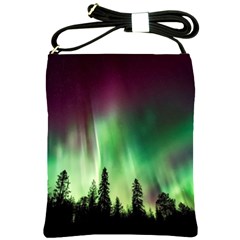 Aurora-borealis-northern-lights Shoulder Sling Bag