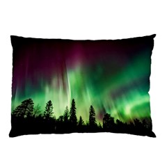 Aurora-borealis-northern-lights Pillow Case (two Sides)