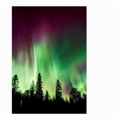 Aurora-borealis-northern-lights Small Garden Flag (Two Sides)